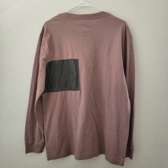 Men's Urban Outfitters Pocket Long Sleeve Crew Shirt - Picture 6 of 9